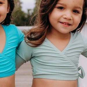 SwimZip UPF 50+ Wrap Top